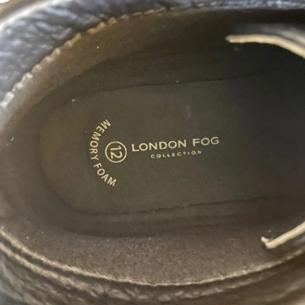 London Fog Blackstreet 2 Chukka Boot Mens 12M Black Vegan Faux Leather Blokecore